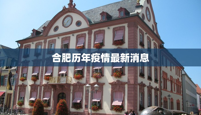 合肥历年疫情最新消息