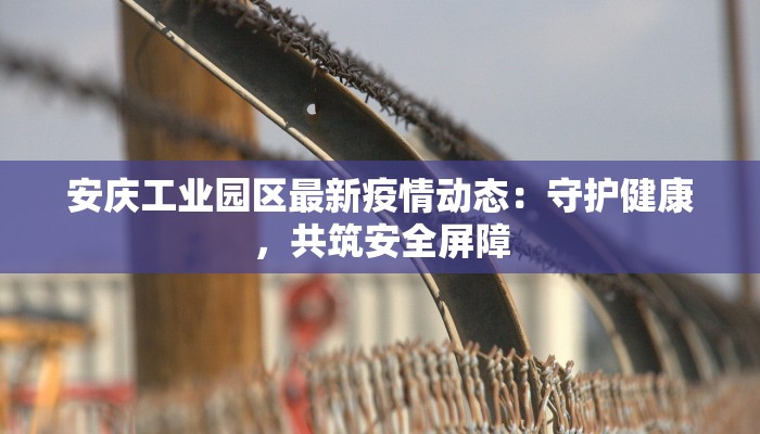 安庆工业园区最新疫情动态:守护健康,共筑安全屏障 安庆工业园区最新疫情动态:守护健康,共筑安全屏障